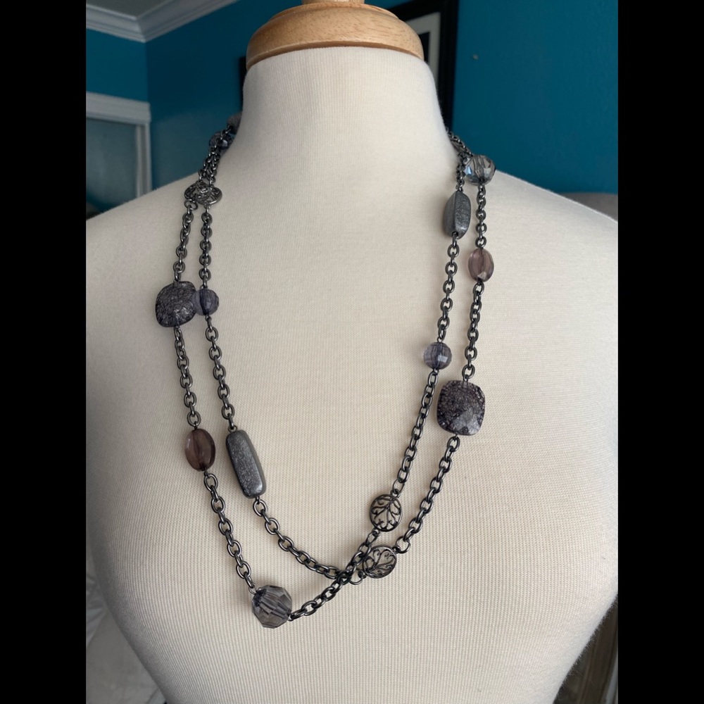 EUC Boho wrap style necklace